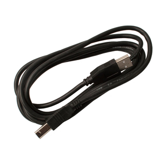 USB 2.0 kabel A-han til B-han 1,8m sort