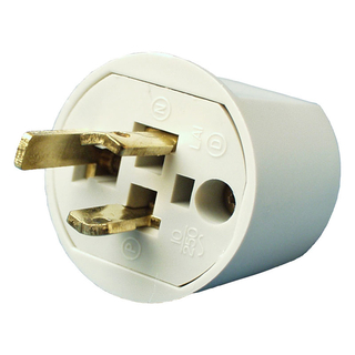 Lampestikprop LA1/E m/jord grå