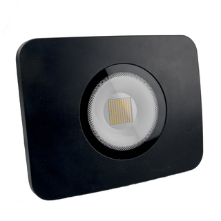LED projektør 100W sort