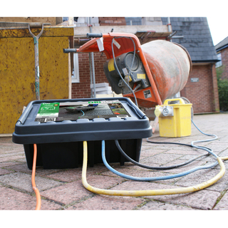 DRIBOX 330 Large elsamlekasse IP55 sort