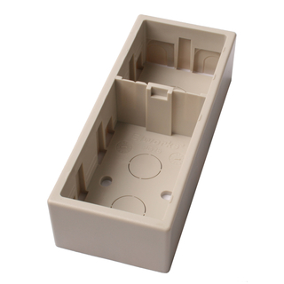 Underlag påbygning f/afbr.+stikk. grå