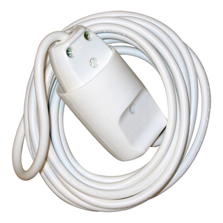 Forlængerledning MP3/F3 u/jord 3m hvid