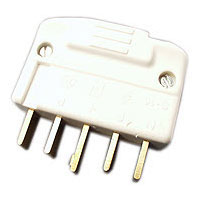 Stikprop S16 440V 3P+N+J lige, hvid